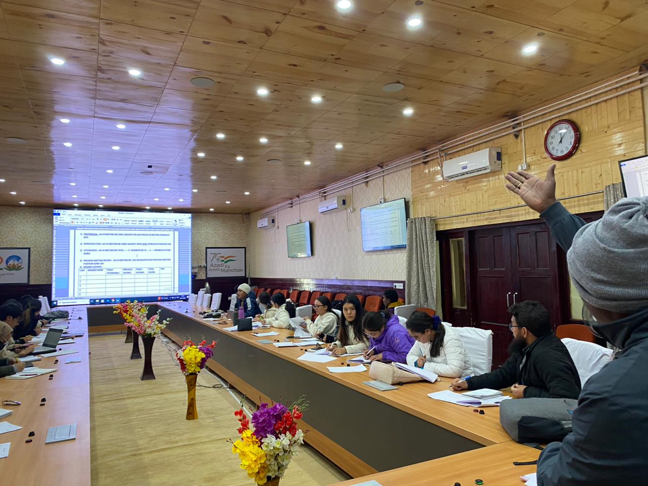LRLM conducted training programme for staff on books of records of Self Help Group