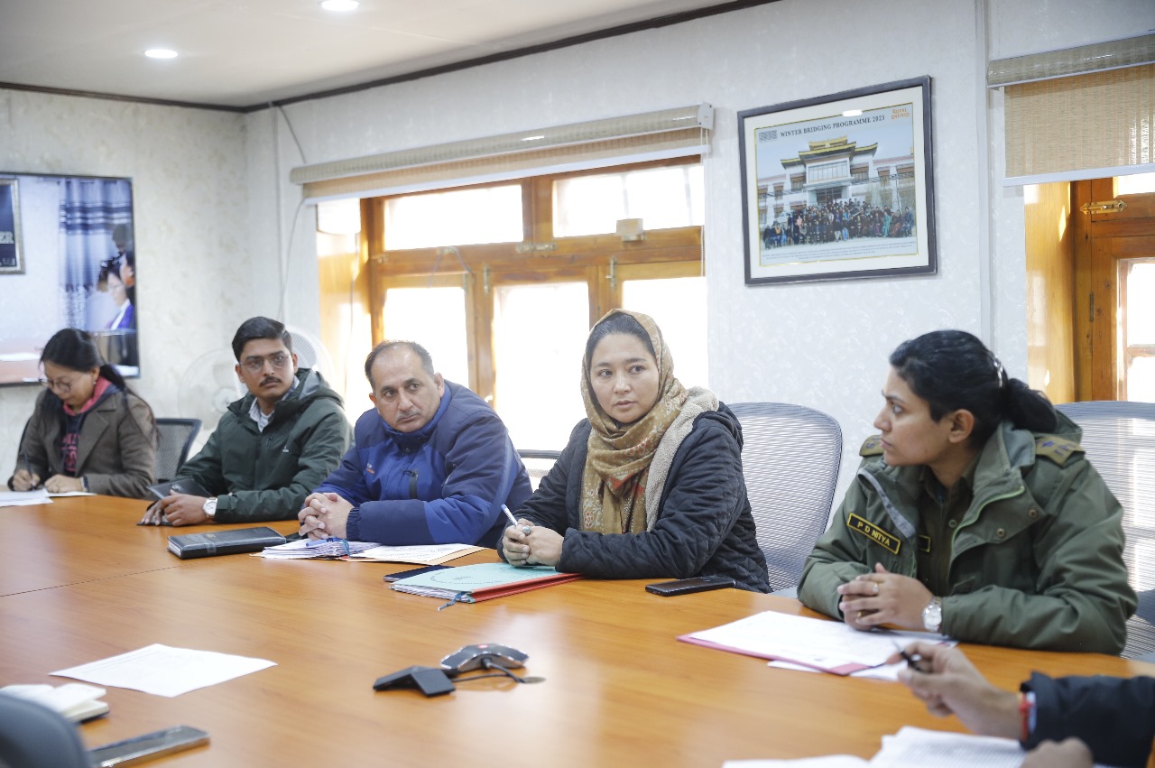 DC Leh Santosh chairs 11th District Level Committee meeting under NCORD mechanism
