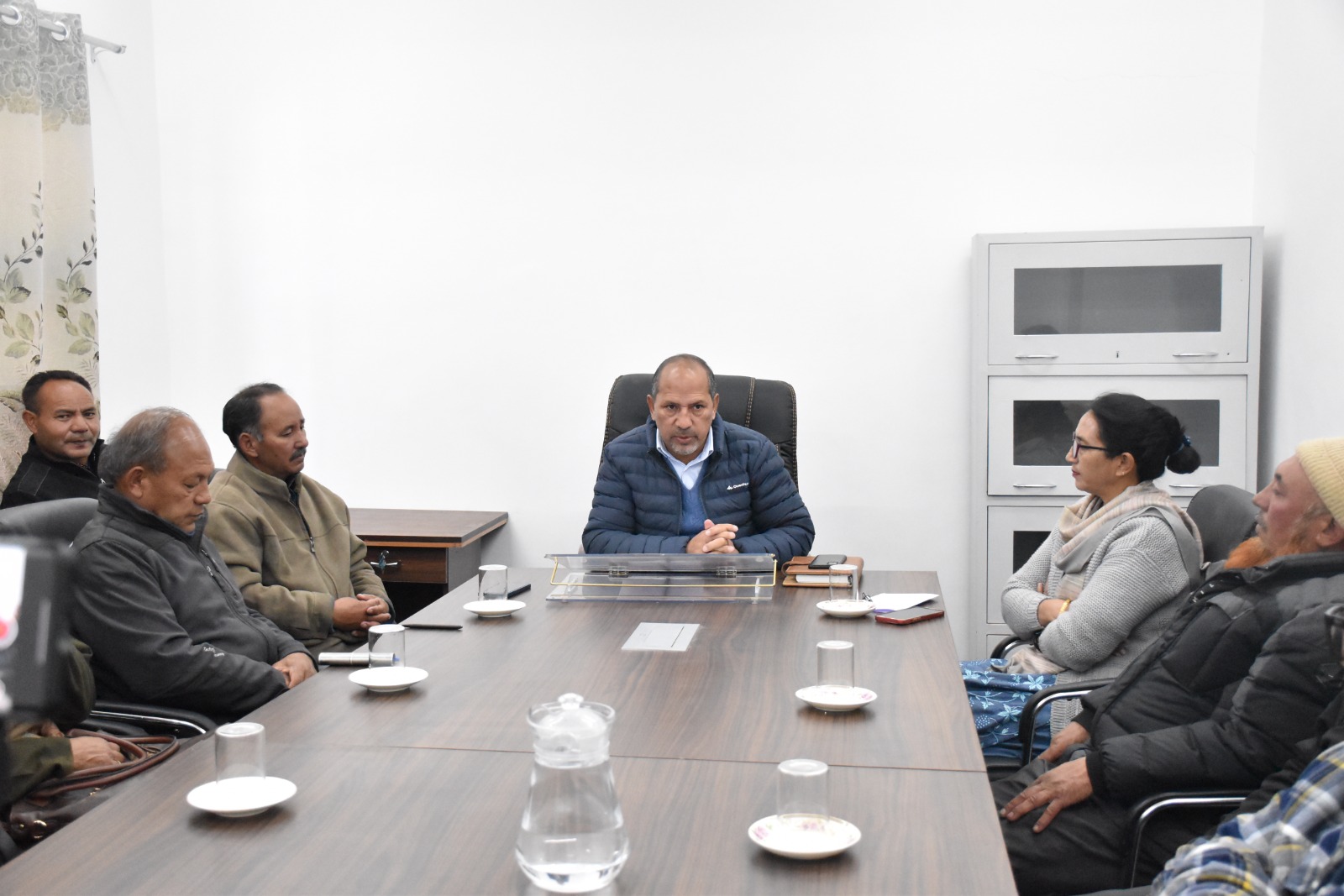 Director FCS&CA Dept Tahir Hussain chairs introductory meeting