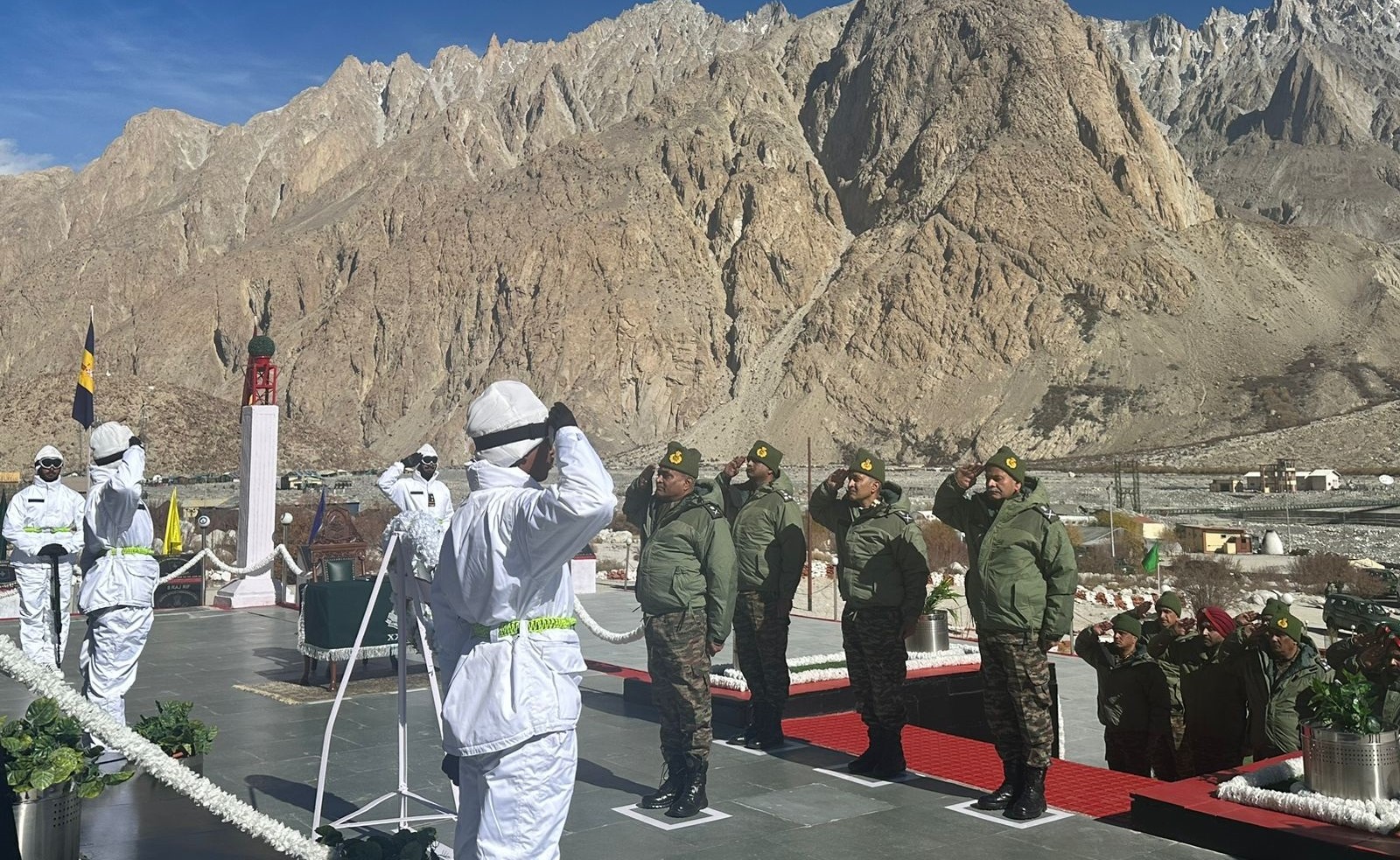 Army chief General Manoj Pande visits Siachen base camp in Ladakh to review operational preparedness