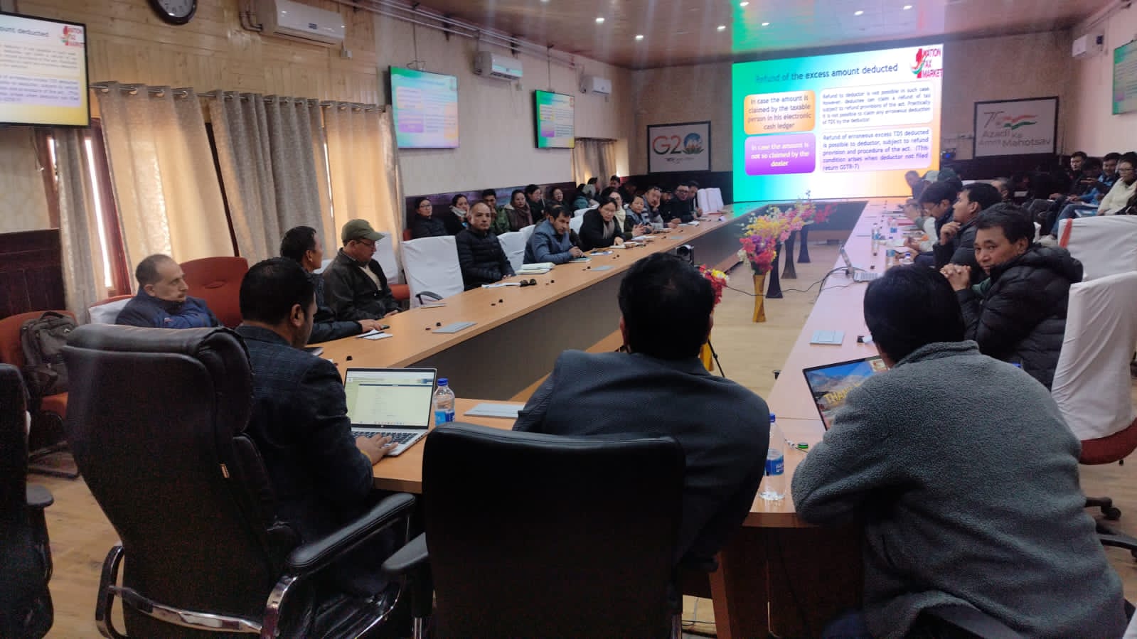 One-day training on Tax Deduction at Source under the Goods and Service Tax Act 2017 for Drawing and Disbursing Officers Conducted