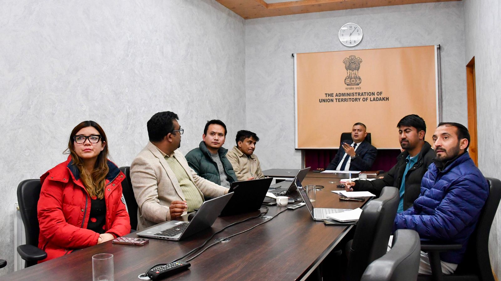 Administrative Secretary of Information Technology, UT Ladakh Amit Sharma Chairs Meeting to Formulate Information and Cyber Security Policy for Ladakh