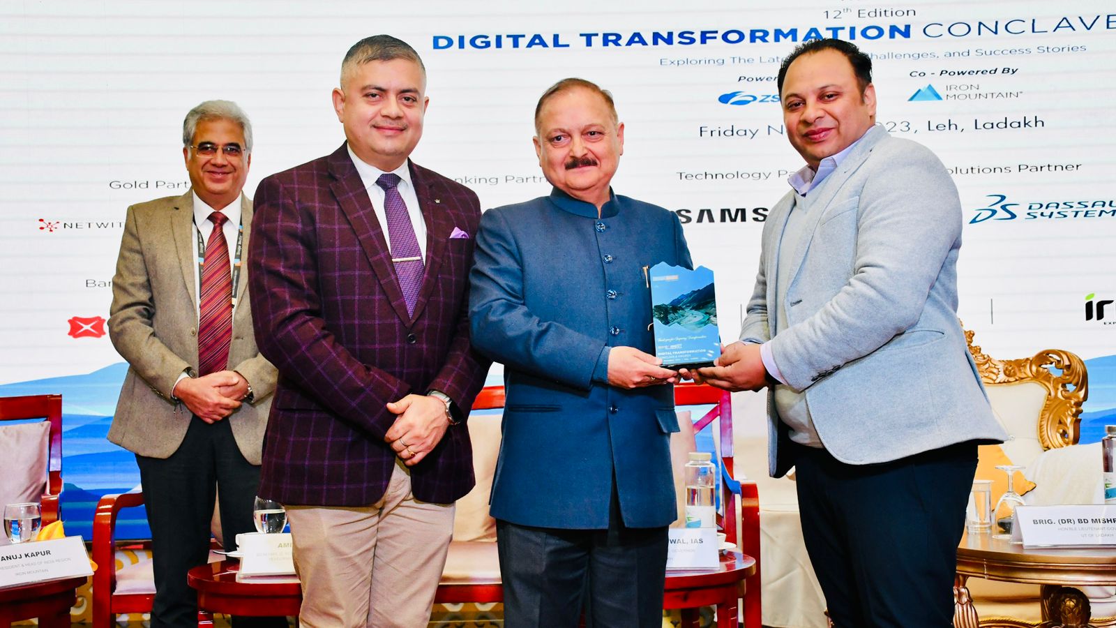 History created with holding of maiden Digital Transformational Conclave & Awards in Ladakh