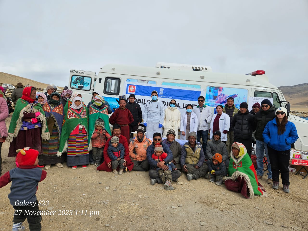 Viksit Bharat Sankalp Yatra camp by Health Dept Nyoma marks success in rural healthcare