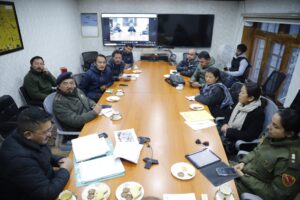 DC Leh chairs meeting to discuss Chadar Trek 2024 preparations