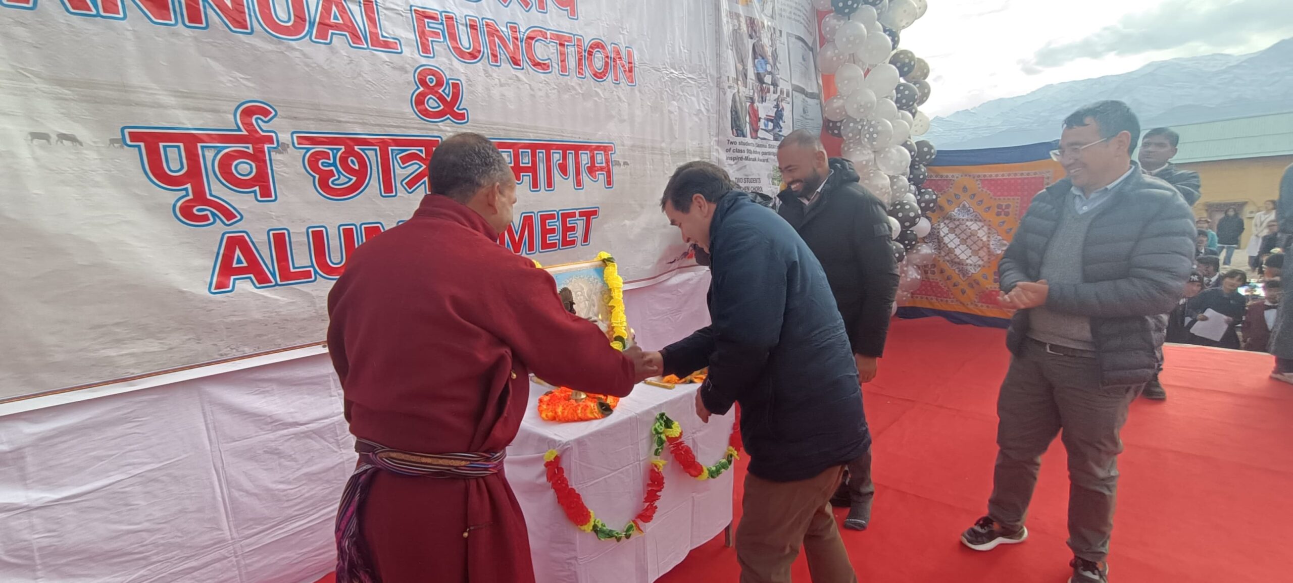 JNV School Leh hosts annual function and alumni meet