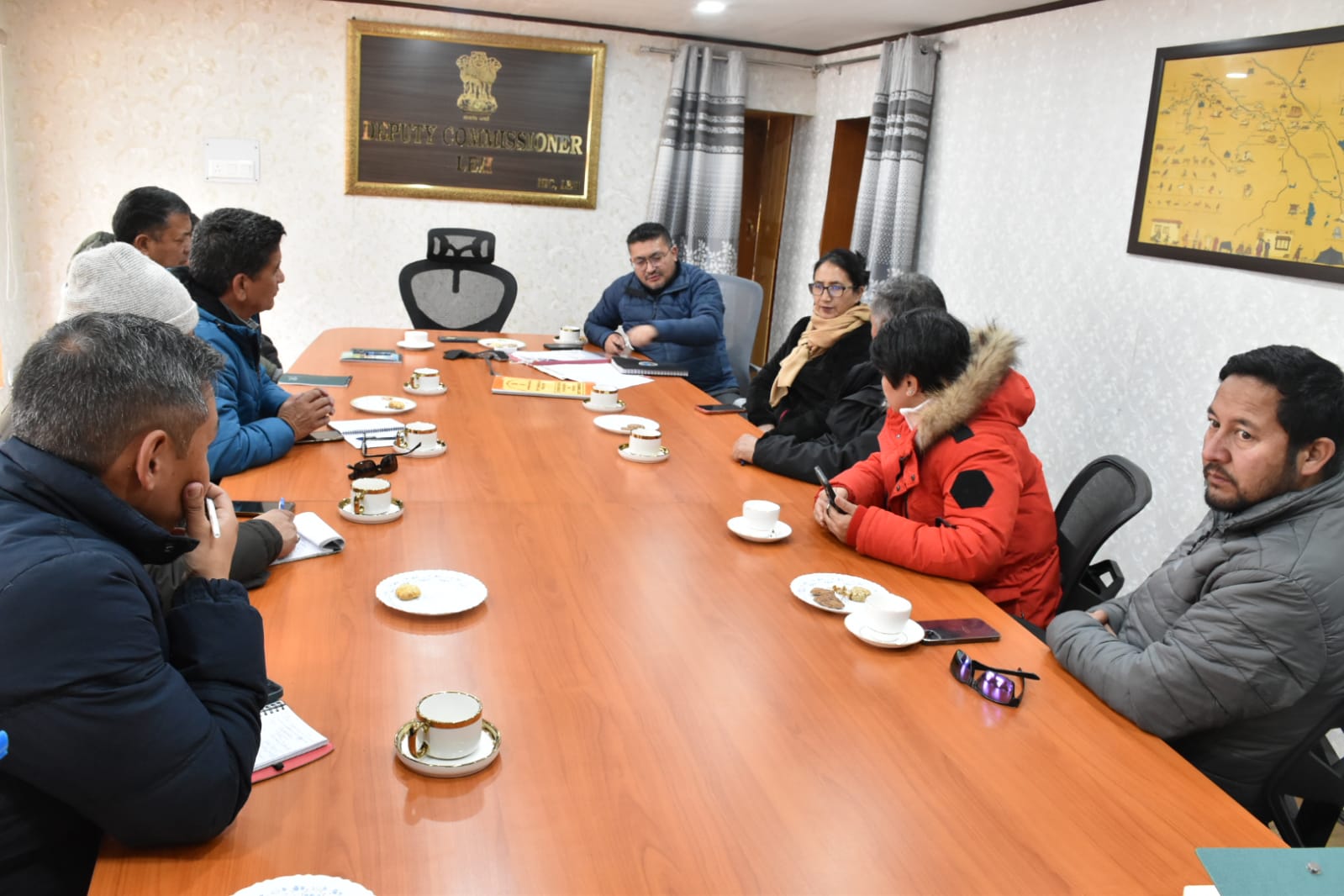ADC Leh reviews arrangements for celebration of Losar Festival