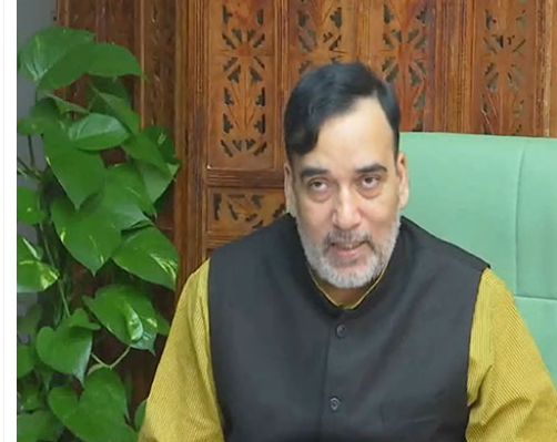 Delhi Minister Gopal Rai urges people to use public transport…