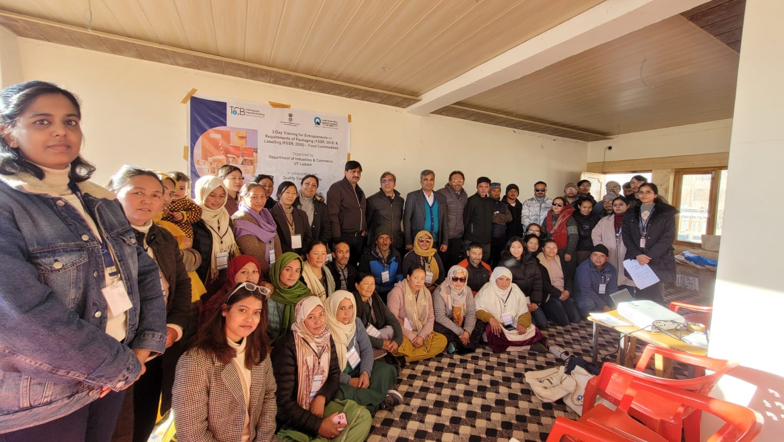 DoIC Ladakh conducts 3-Day Training on Food Packaging and Labelling Compliance