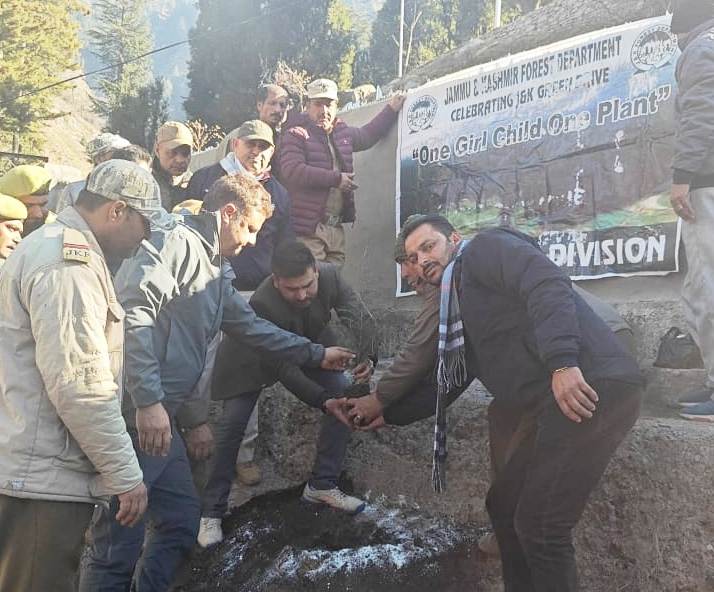 JK Green Drive Enriches Dessa Valley with 500 Saplings amid  public outreach program at Malan- B