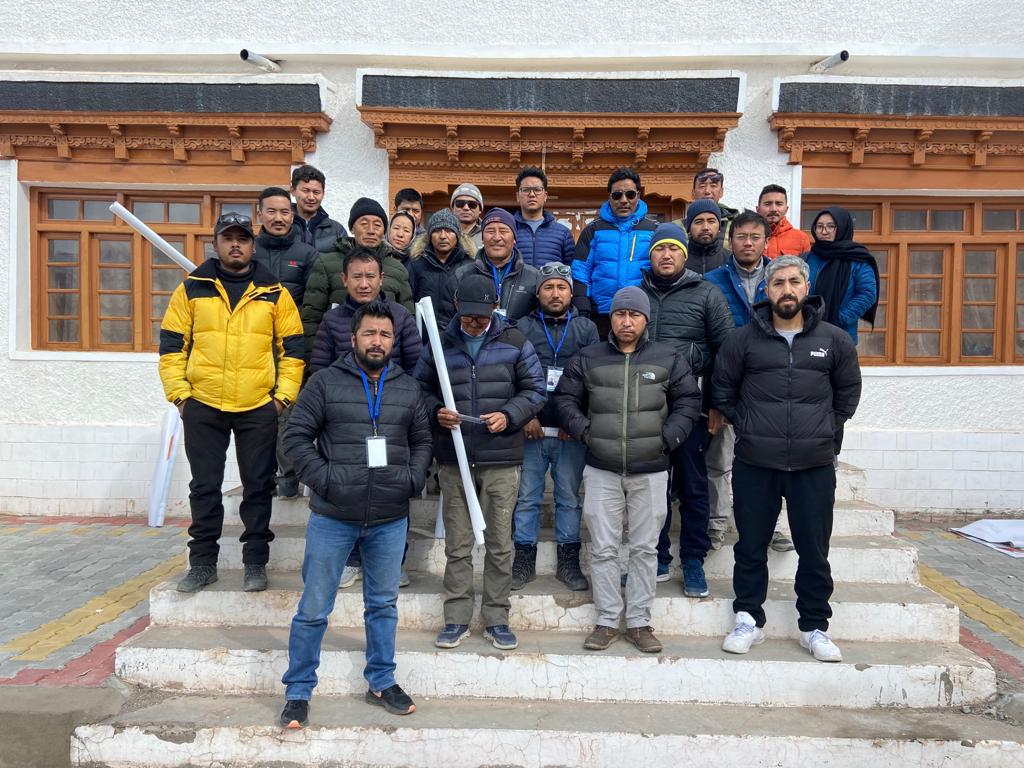 SVEEP & BLO convenes meeting at SDM conference hall in Leh