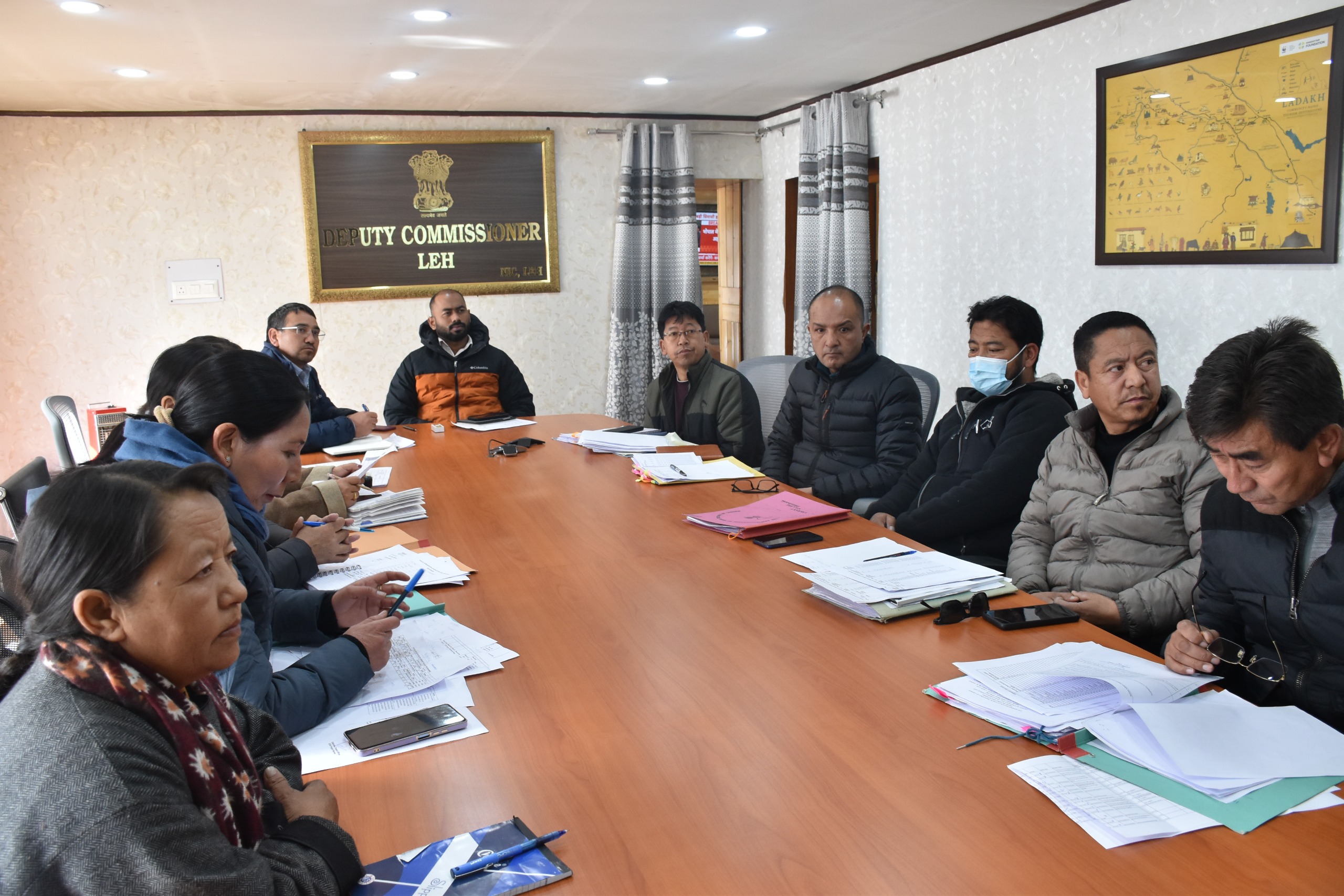 DC Leh Santosh discusses saturation of CSS in vibrant villages