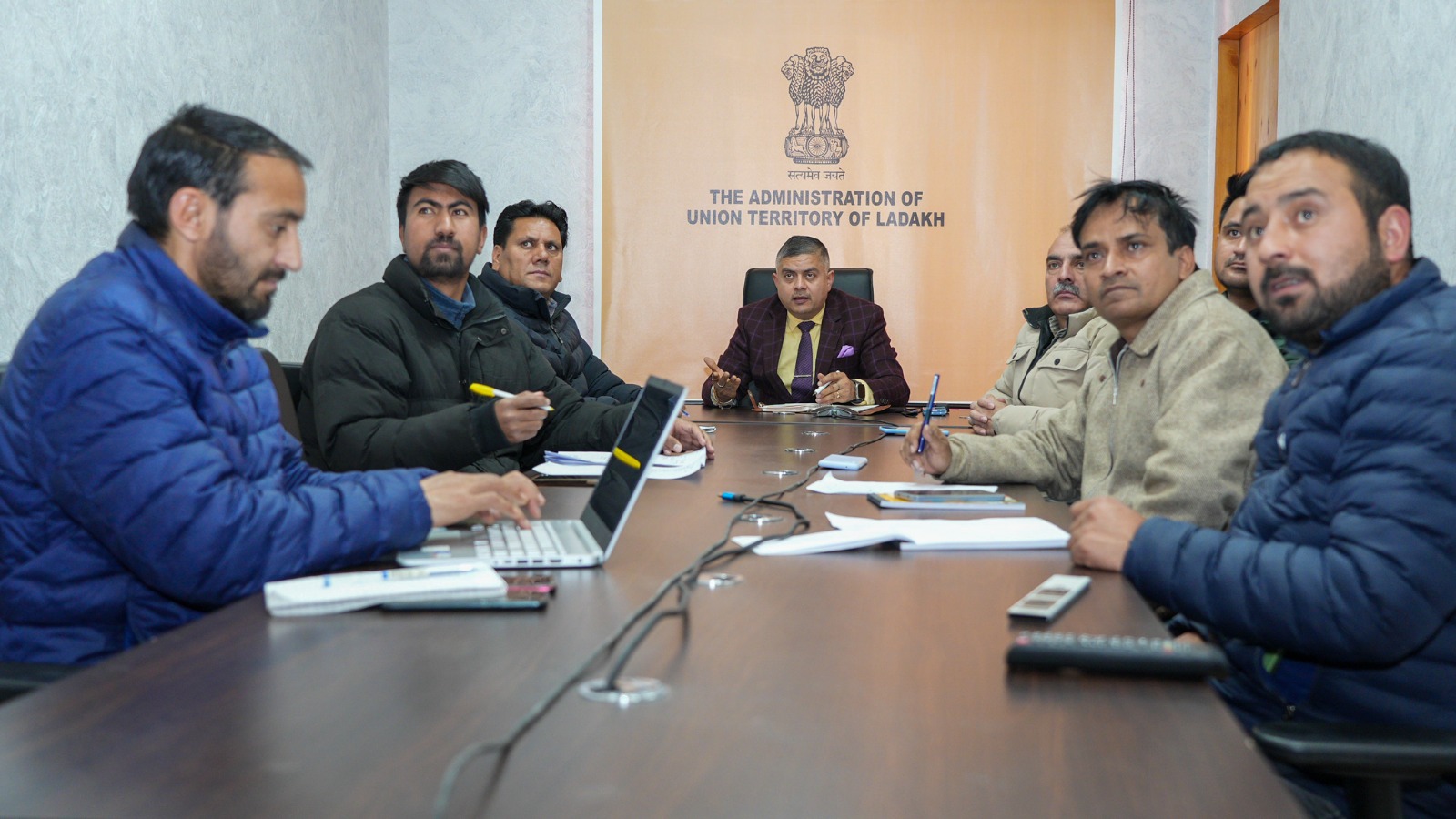 Administrative Secretary of IT, UT Ladakh, Amit Sharma Chairs Meeting on C-DAC E-Pramaan Authentication and E-Services