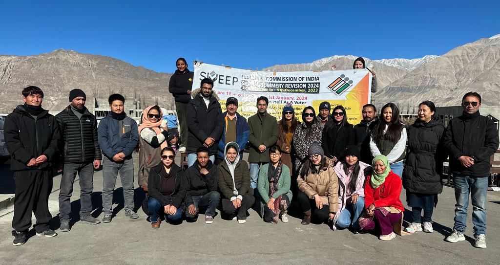 GDC Nubra conducts SVEEP Programme