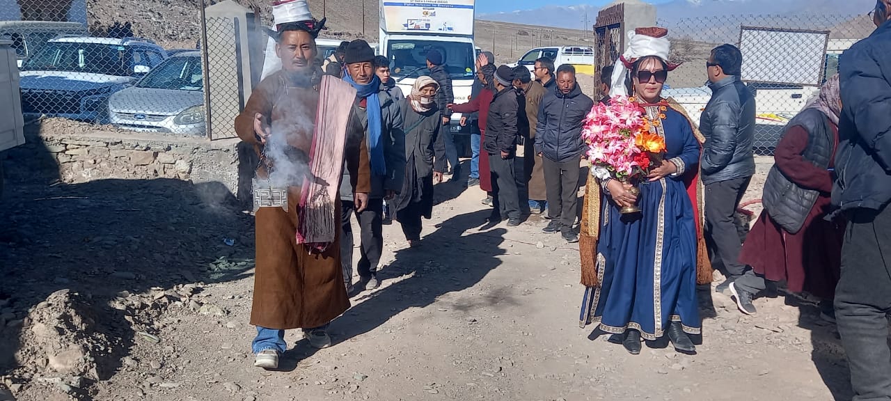 Viksit Bharat Sankalp Yatra programme held in Panchayat Martselang of Block Kharu in Leh