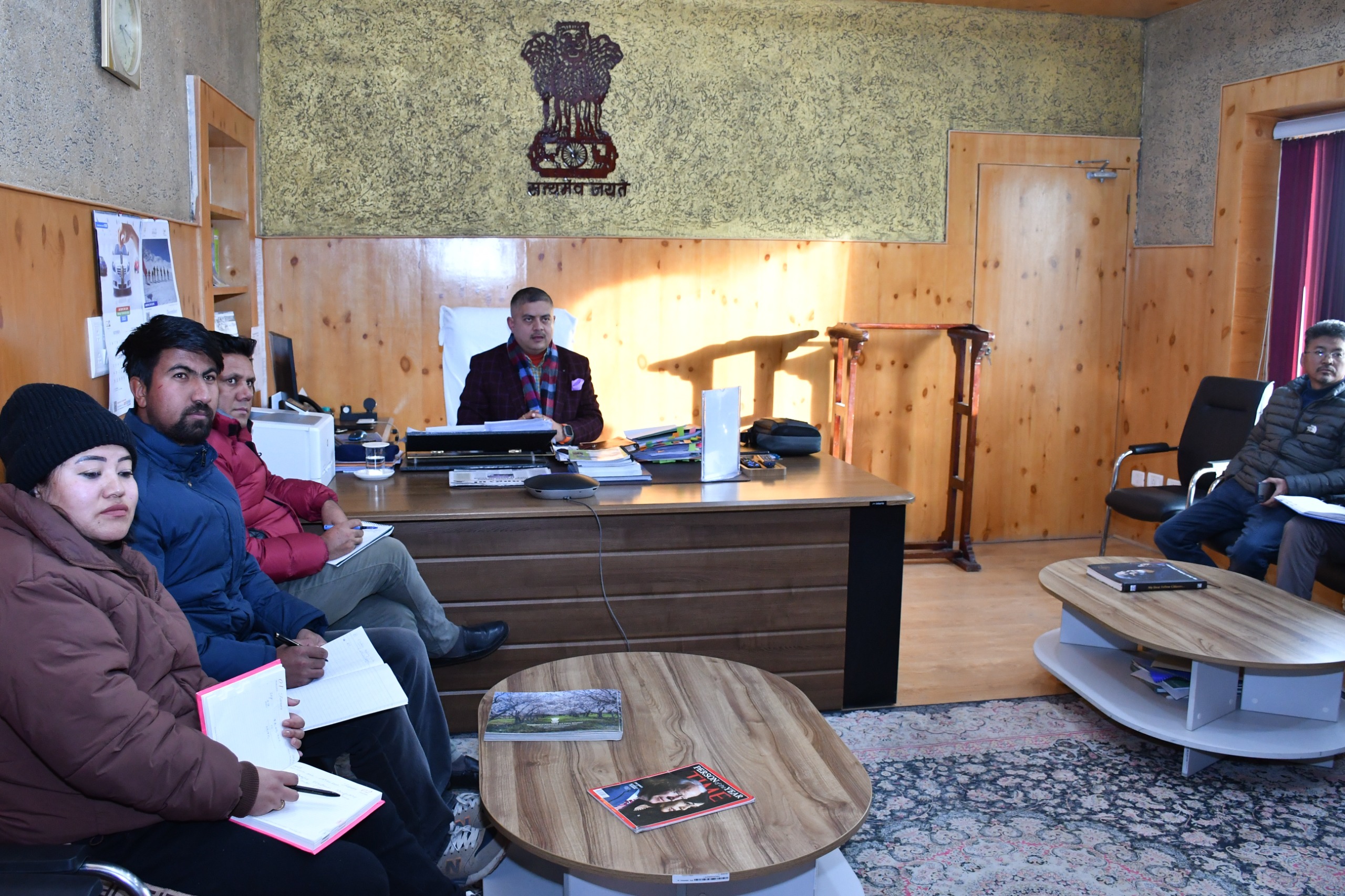 Amit Sharma chairs crucial meeting for setting-up of Electronic Manufacturing Cluster in UT Ladakh