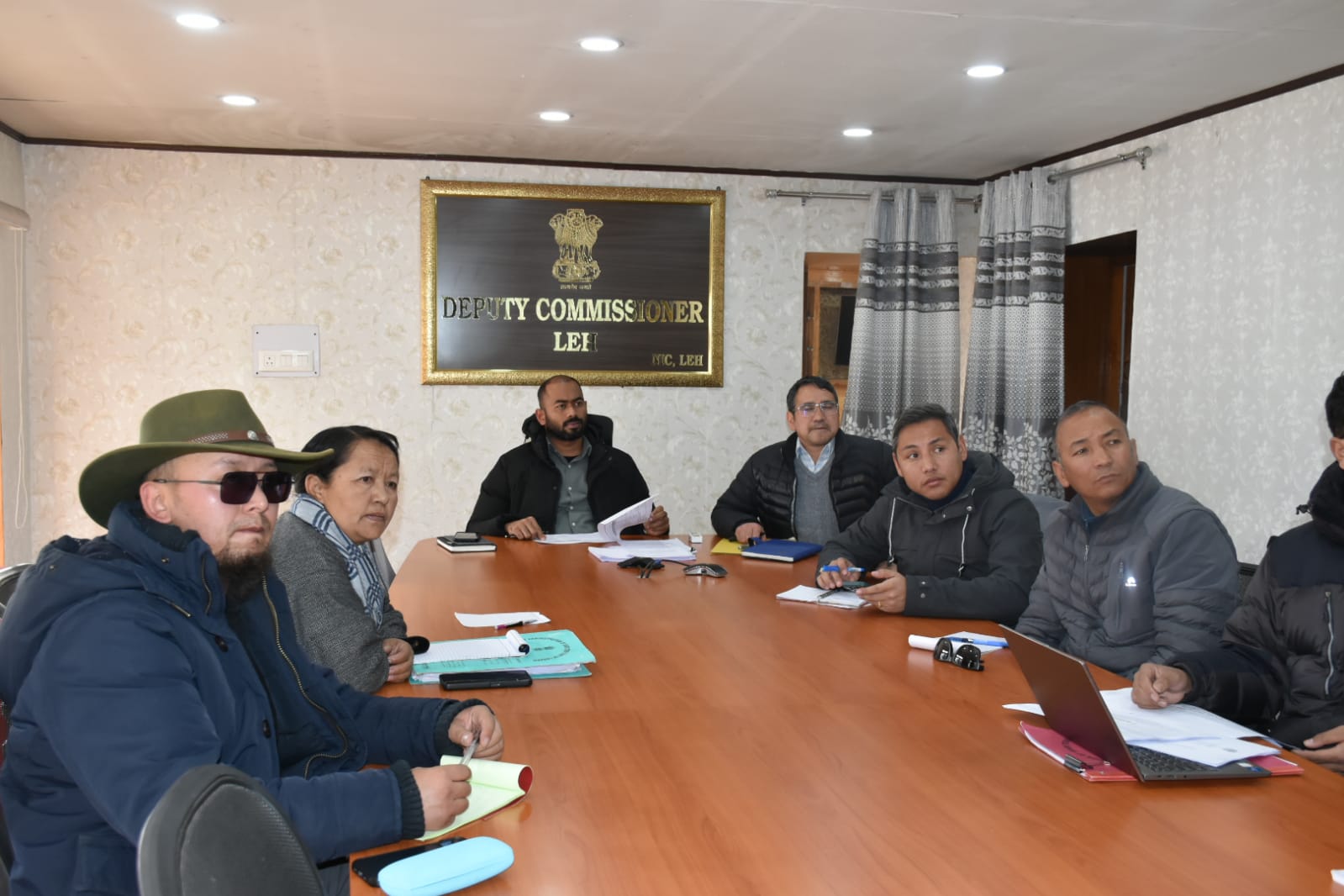 DC Leh Santosh chairs Swadesh Darshan 2.0 meeting for tourism development