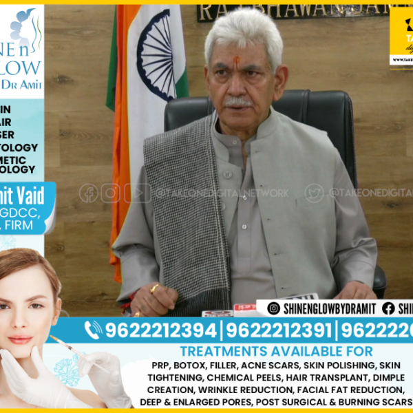 No one has been put under house arrest in J&K: LG Manoj Sinha