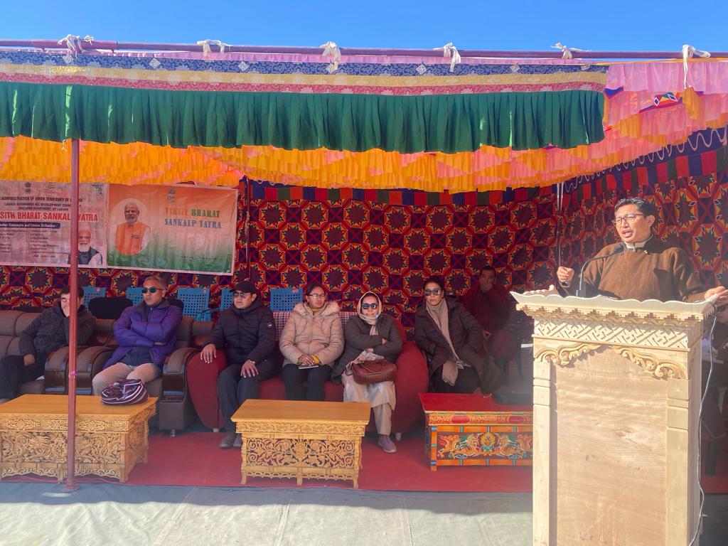 Viksit Bharat Sankalp Yatra camp held at Farka
