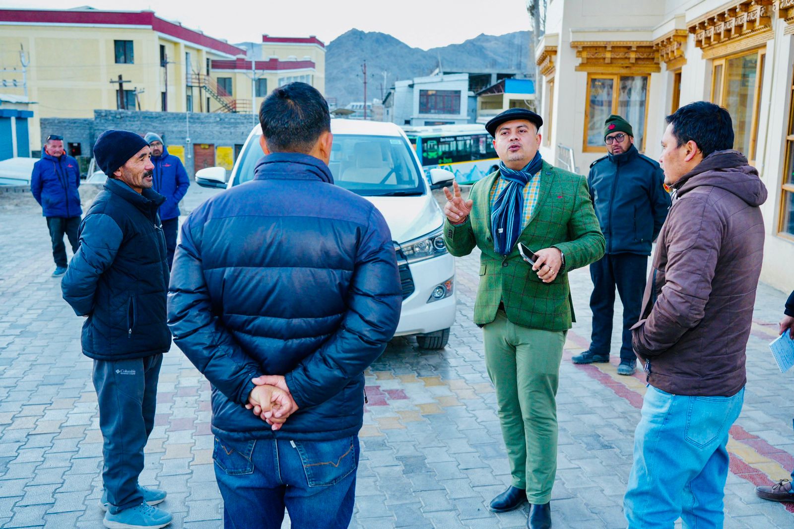 Amit conducts comprehensive Inspection of State Motor Garage Facilities in Ladakh