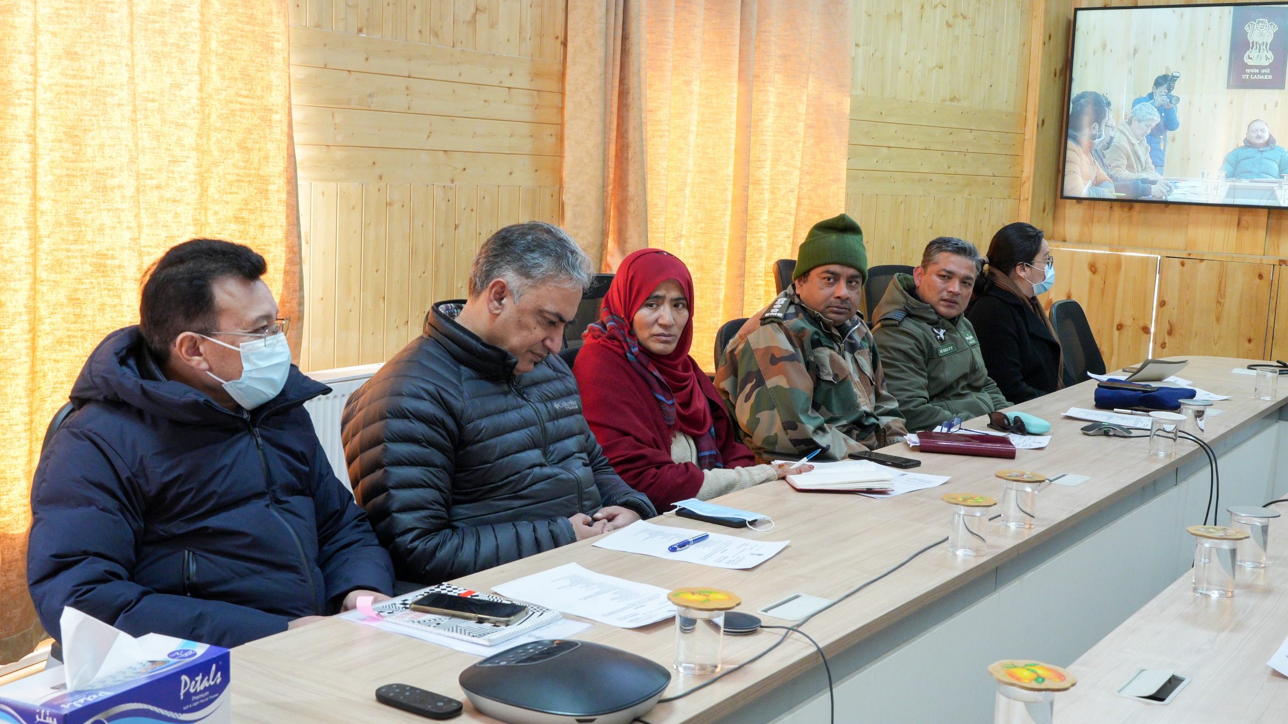Ladakh Prepares for Republic Day Celebrations Advisor Ladakh Chairs Preliminary Meeting