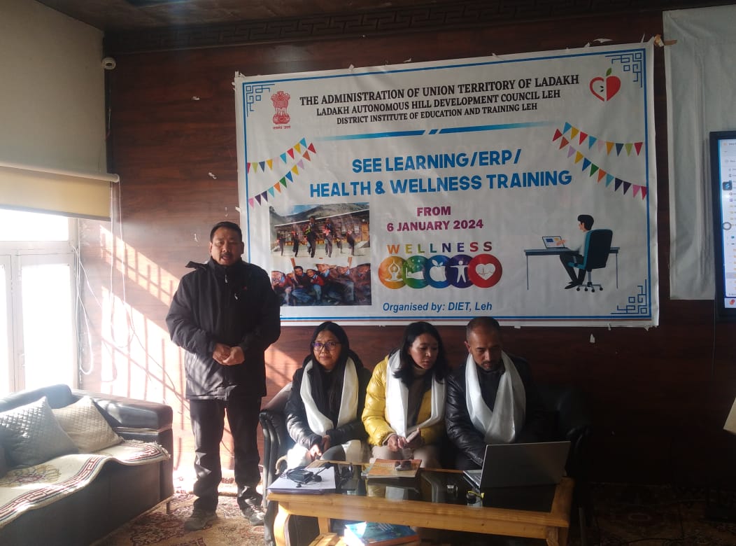 Four days SEE workshop held at DIET Leh