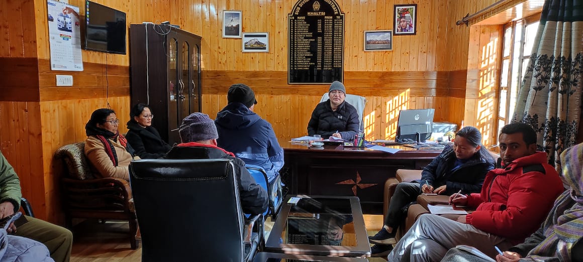 SDM Khaltse chairs preparatory meeting for Republic Day celebration