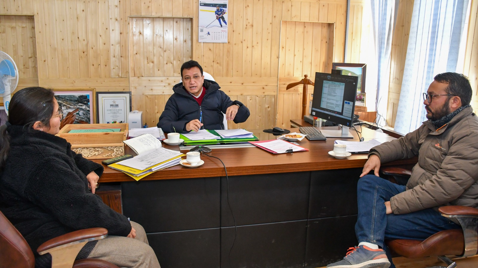 Commissioner/Secretary chairs meet to review pending DPRs, status of important projects of tourism infrastructure