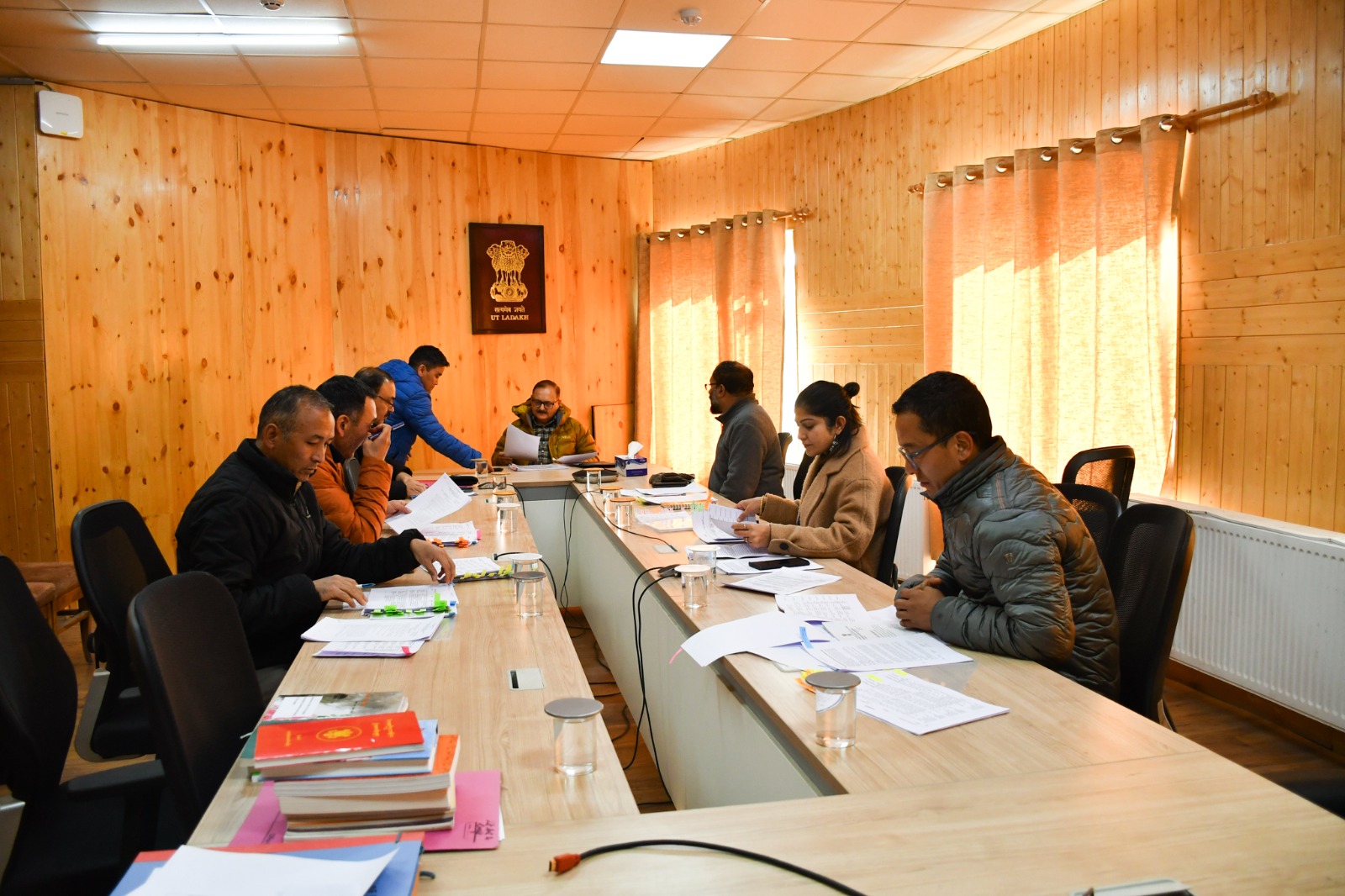 Advisor to the Hon’ble Lieutenant Governor, UT Ladakh Dr Pawan Kotwal Convenes Meeting to Discuss State Award for 2023