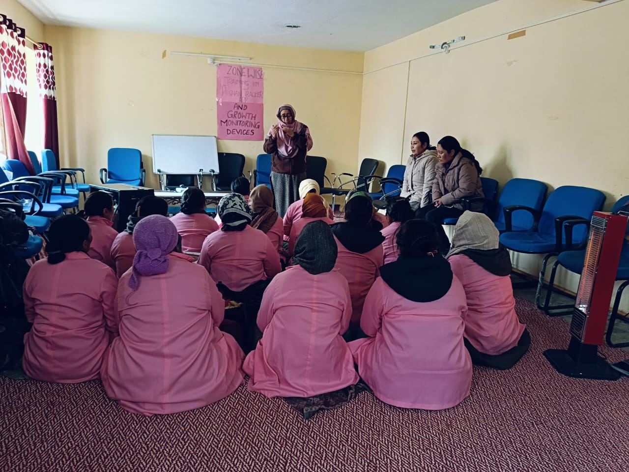 Training on accurate growth measurement held at Khaltse
