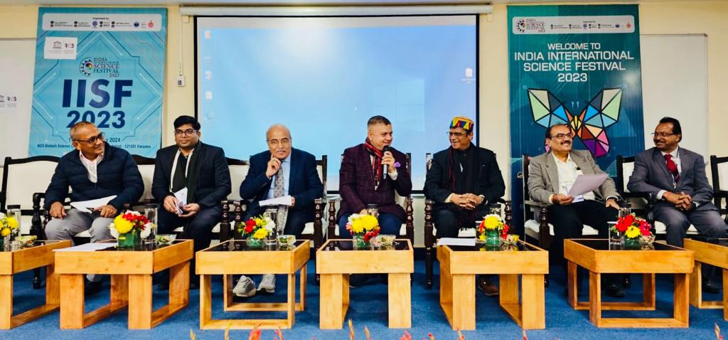 Administrative Secretary of Science and Technology, UT Ladakh Amit Sharma, Leads Participation in India International Science Festival 2023