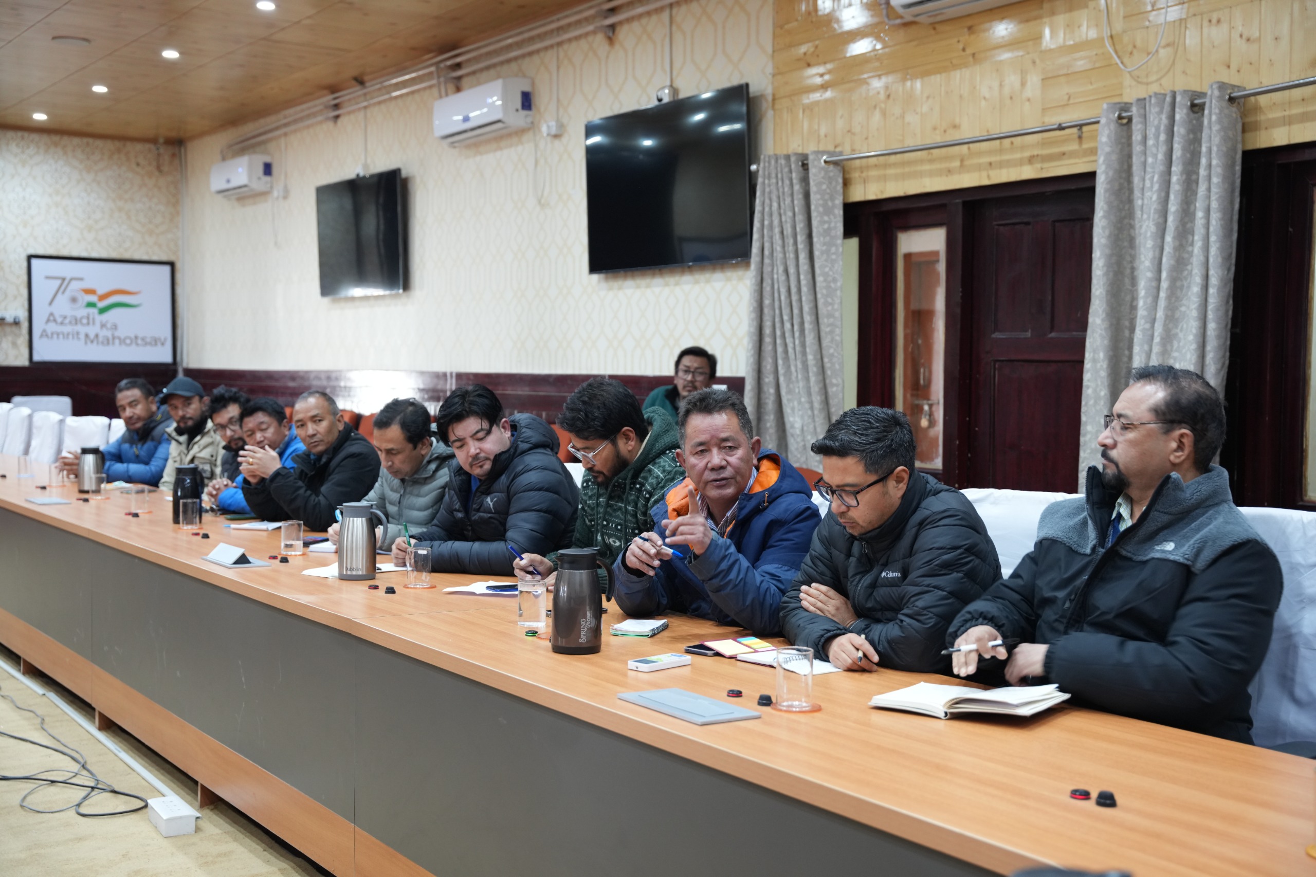 DC Leh Santosh reviews preparedness for 75th Republic Day