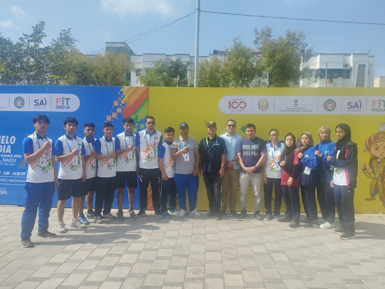Joint Director, Youth Services & Sports, UT Ladakh attends Khelo India Youth Games in Chennai