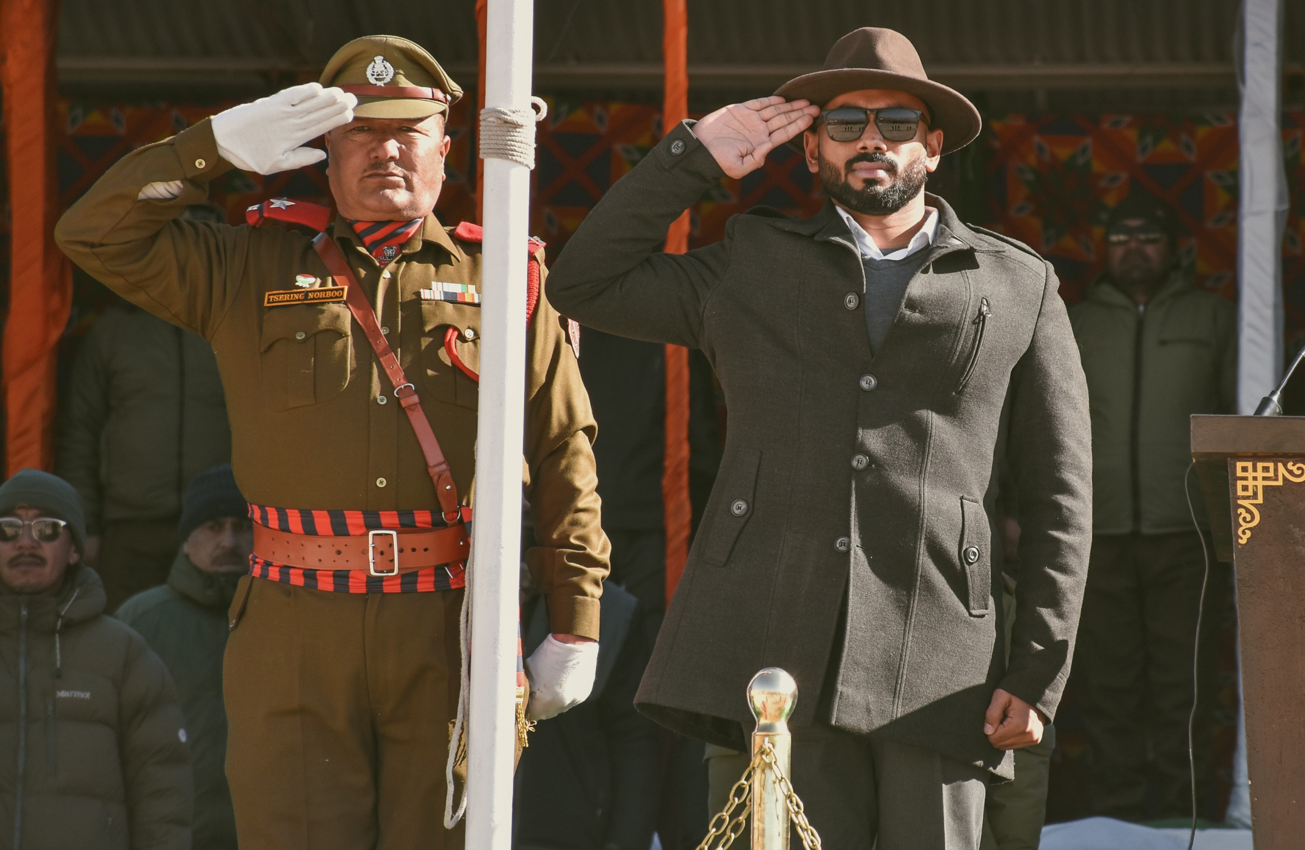Full dress rehearsal for 75th Republic Day held at Leh