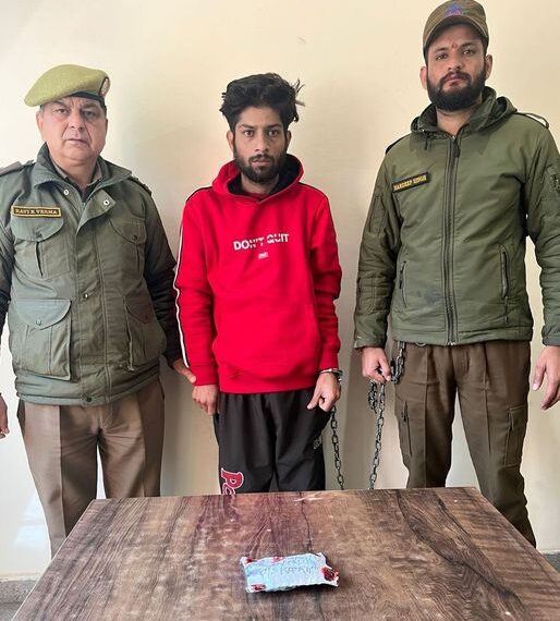 Reasi police arrest man with heroin near Katra Railway Station