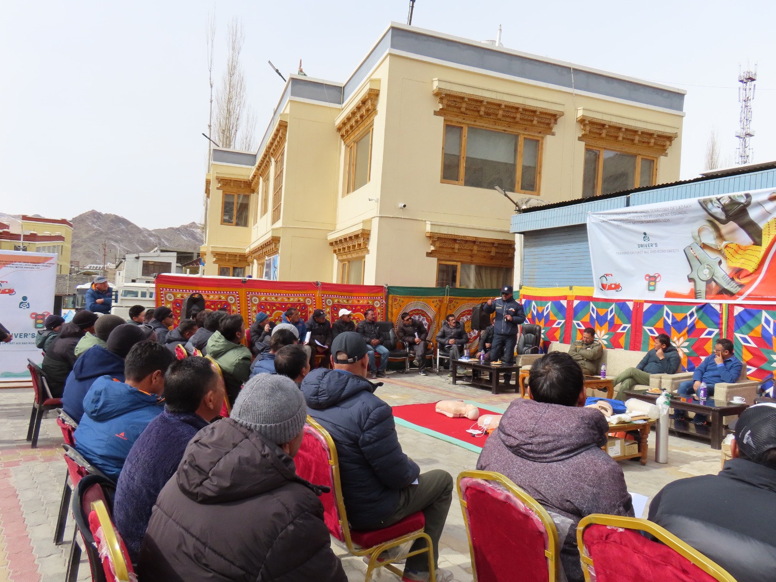 District Motor Garages organises one day training on first aid and road safety