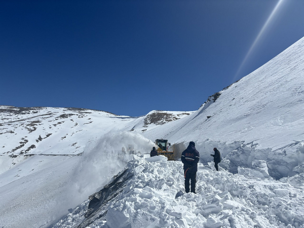 Border roads organisation commences opening of Leh-Manali National Highway