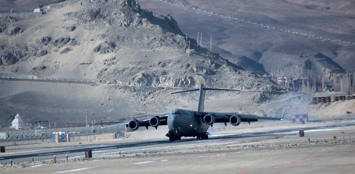 IAF airlifts 746 stranded passengers to Leh