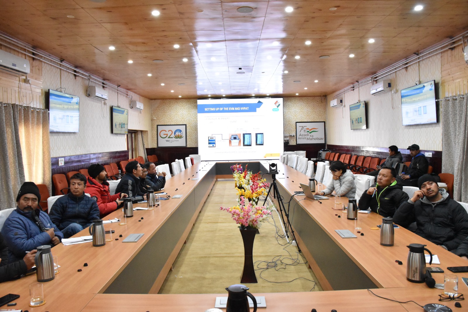 District Election Office, Leh organises one-day training for upcoming Lok Sabha elections