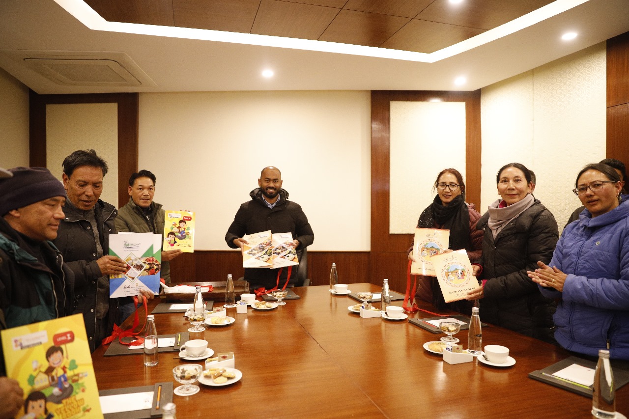 DC Leh Santosh Sukhadeve launches FSSAI Ladakhi Transcripted Books to promote food safety
