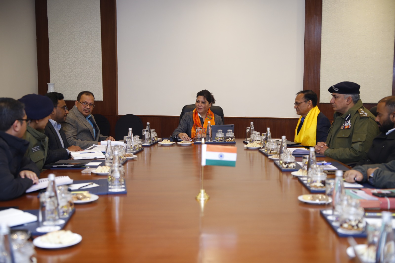 Election Commission of India Team Reviews Election Preparedness at Leh