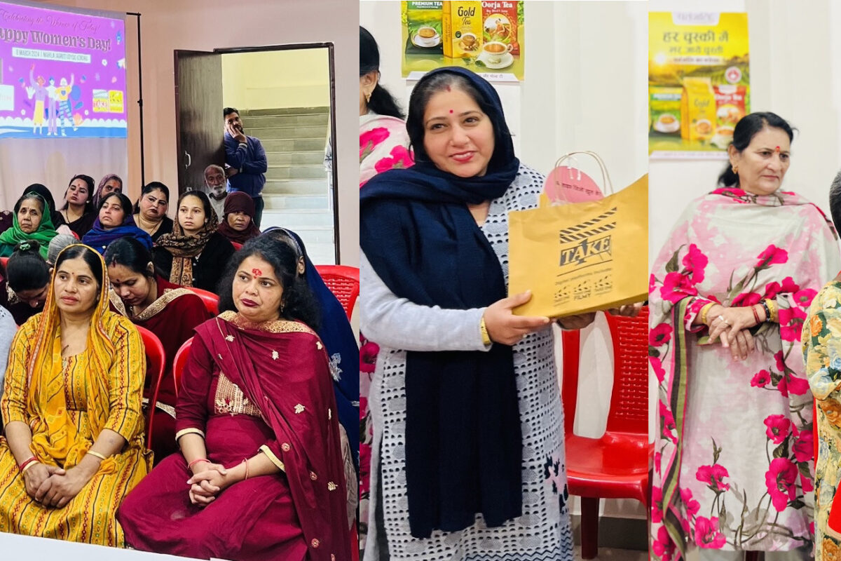 Uplifting Underprivileged Women: Take One Spearheads Donation Drive, Celebration for Women at Mahila Jagriti Udyog Kendra Rehan Basera