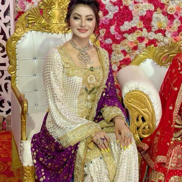 Urvashi Rautela graces with her incredible presence at a wedding in Uttarakhand, looks dreamy and mesmerizing in two outfits costing more than 50 lakhs each,…
