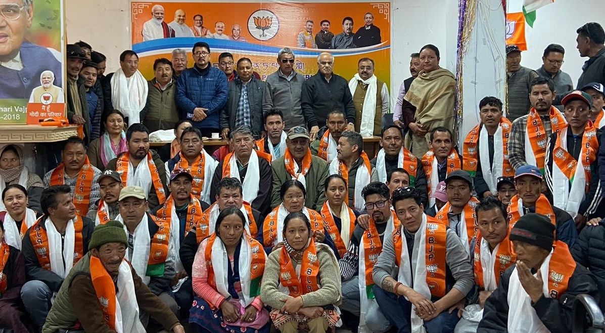 BJP Ladakh holds crucial election meeting