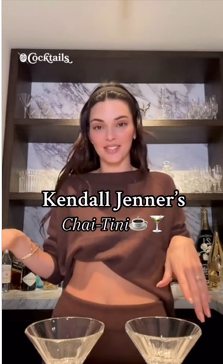 Here’s how to make Kendall Jenner’s Chai-tini