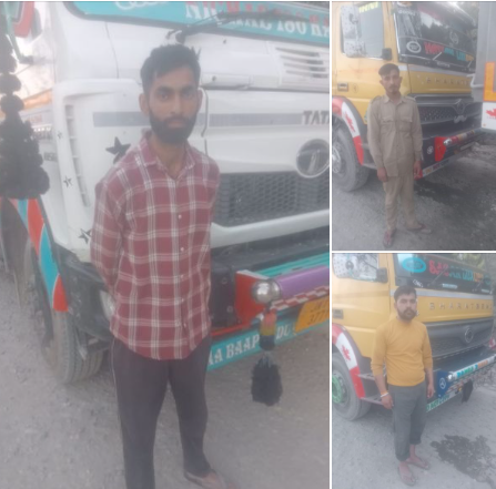 Reasi police seize 3 vehicles in crackdown on illegal mining
