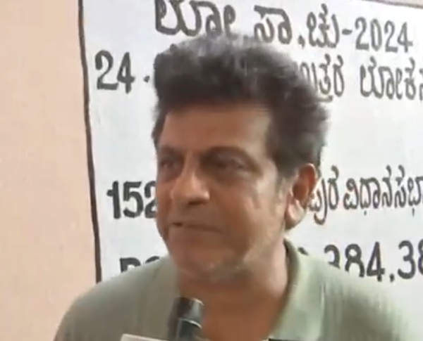 “It is everyone’s right to vote”: Shiva Rajkumar after casting his vote in Bengaluru