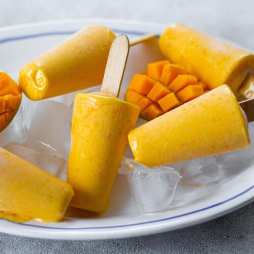 Mango Kulfi in the plate