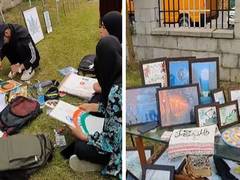 J&K: Kupwara administration promotes voter awareness through art