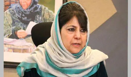 PDP chief Mehbooba served show cause notice for ‘using child’ to…
